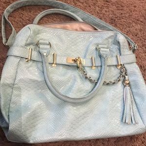 Light blue Steve Madden purse